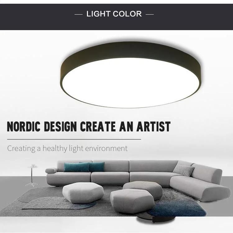 Decorative Ceiling LED Lights Sensor Remote for Home Office Hotel