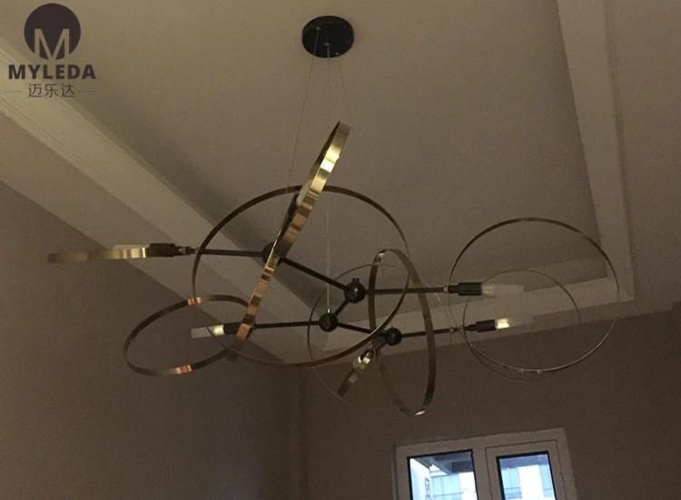 Indoor Modern Decoration Hotel Project LED Pendant Lamp