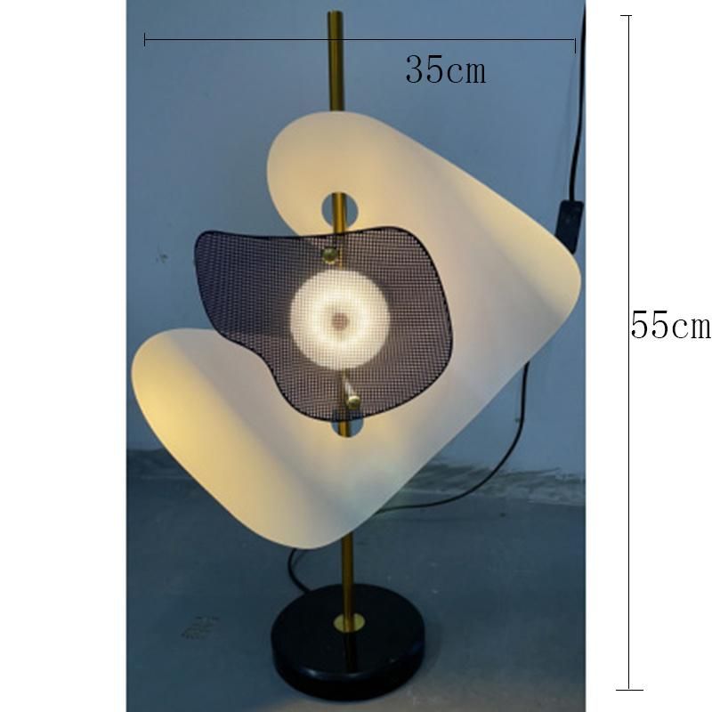 Nordic Designer Floor Lamp Irregular Shades Standing Lamp for Living Room Decor Personality Bedroom Beside Floor Light LED Lighting
