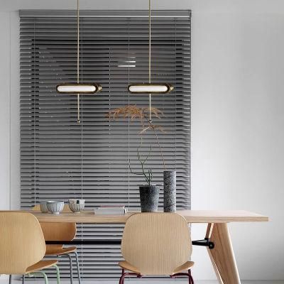 Simple Consice Style Chandelier Bedroom Reading Pendant Lamp LED Light