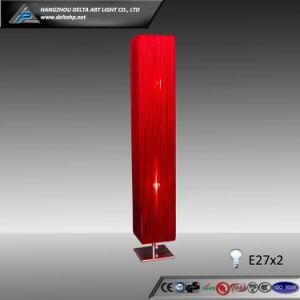 Red Strings Shade Floor Lamp with Metal Base (C500032-1R)