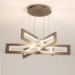 Rectangular Chandelier LED Modern Pendant Lamp Room Decoration LED Light