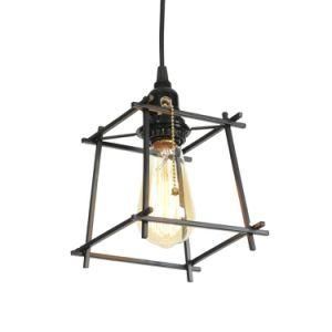 3D Wired Case Industrial Iron Pendant Lamp