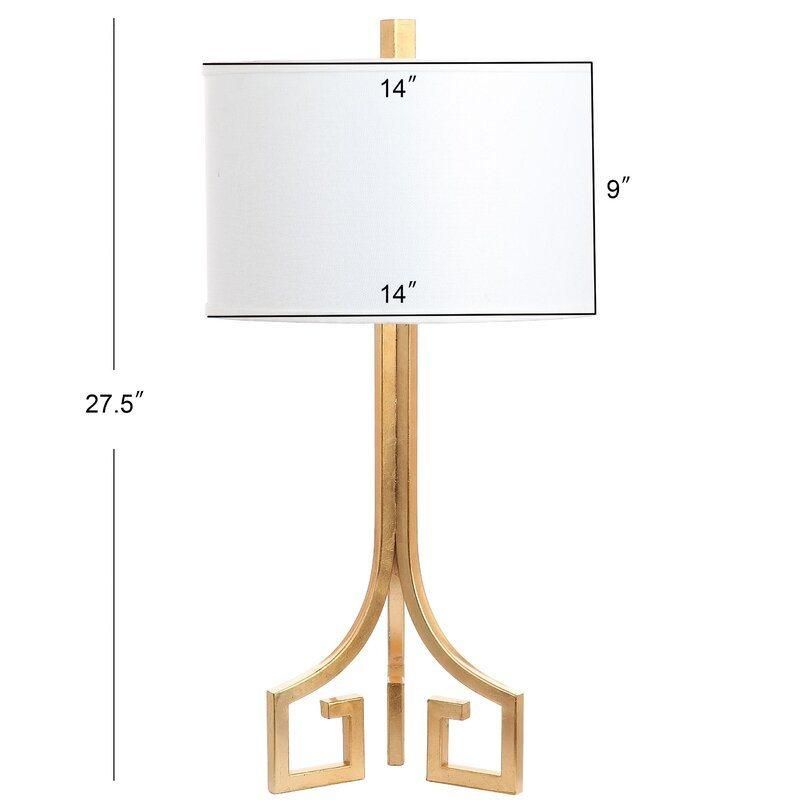 High Quality Hotel Home Decorative Gold Base Fabric Shade Modern LED Table Lamp