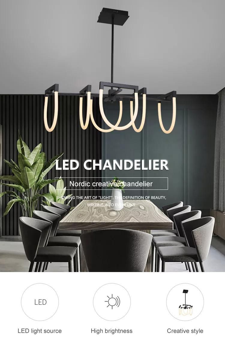 Nordic DIY Modern Simple Unique Hanging Edinbrugh LED Chandelier