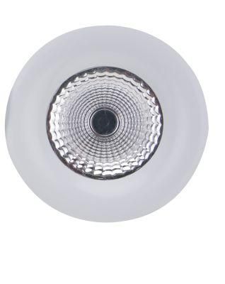 Anti-Glare High Quality Hotel Home Restaurant Isolated Driver Recessed Ceiling 5W RGB LED COB Spotlight Panel Light Downlight