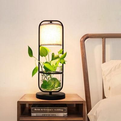 Creative Bedroom Bedside Light Hotel Retro Iron Simple Study Decorative Table Lamp