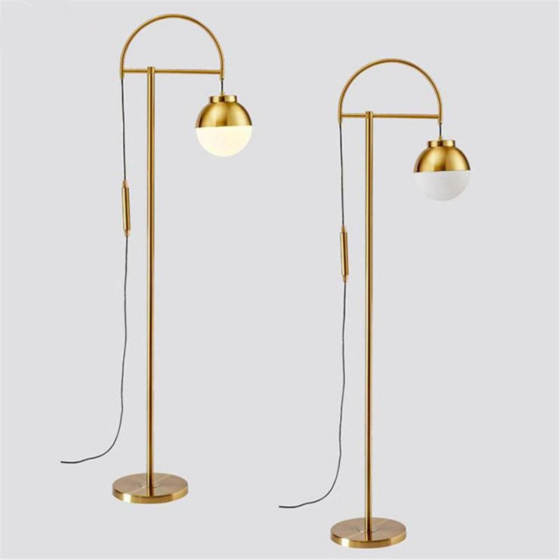 Adjustable Gold Home Decor Floor Stand Lights for Living Room Marie Adjustable Floor Lamp (WH-MFL-168)