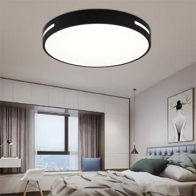 LED Round Down Lighting Iron Living Room Bedroom Wall Lamps Panel Ceiling Lighting