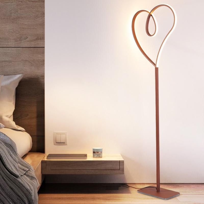 Heart-Shaped Romantic Table Lamp Bedside Lamp Nightstand Lamp Desk Lamp
