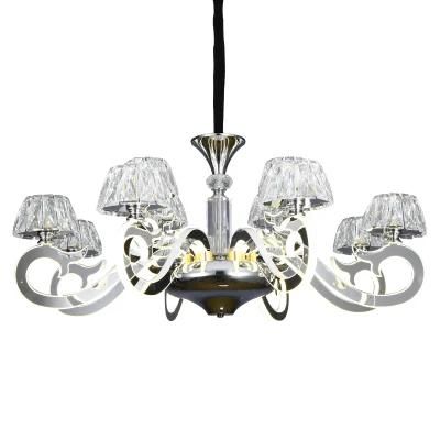 Dafangzhou 352W Light China Deco Chandelier Manufacturers Crystal Lighting Modern Style Candle Chandelier Applied in Living Room