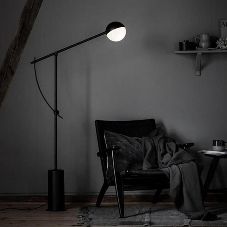 Living Room Hardware Glass Marble Floor Lamp Italian Designer Tailored to Create Decorative Lights