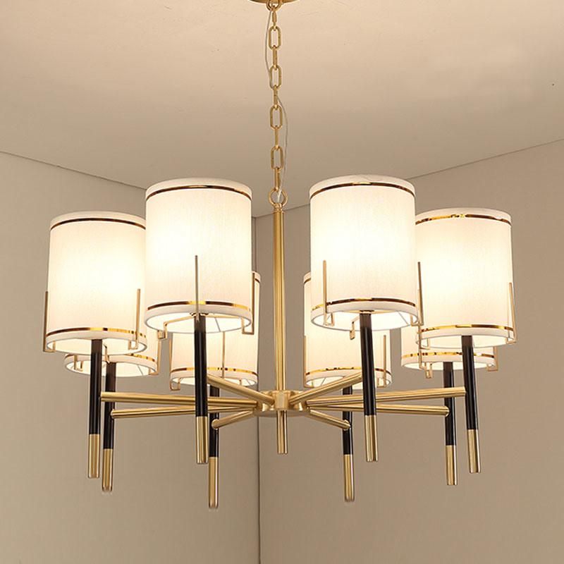 Modern American Country Living Room Bedroom Dining Room Copper Pendant Lighting