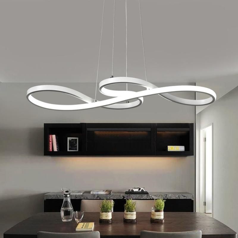 LED Post Modern Chandelier Living Room Lamp Dining Bedroom Pendant Lamp