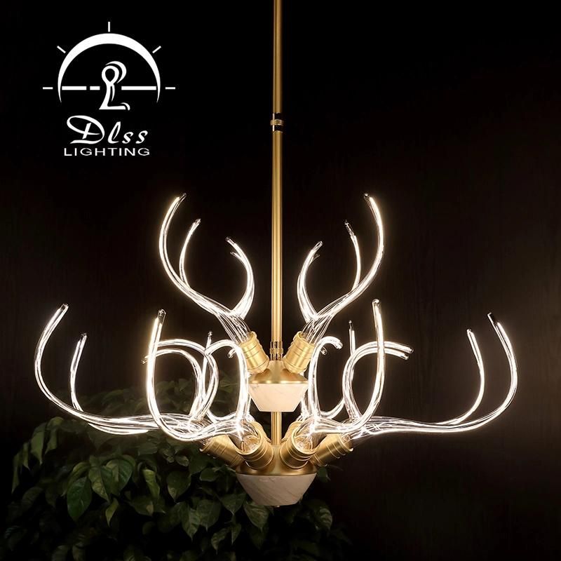 LED Antler-Style Fashion Pandant Light