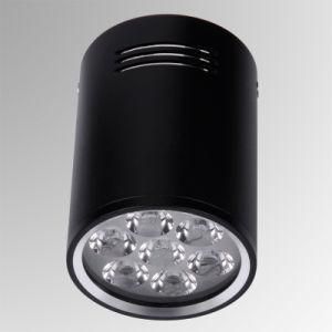 7W White Color Light Black Downlight