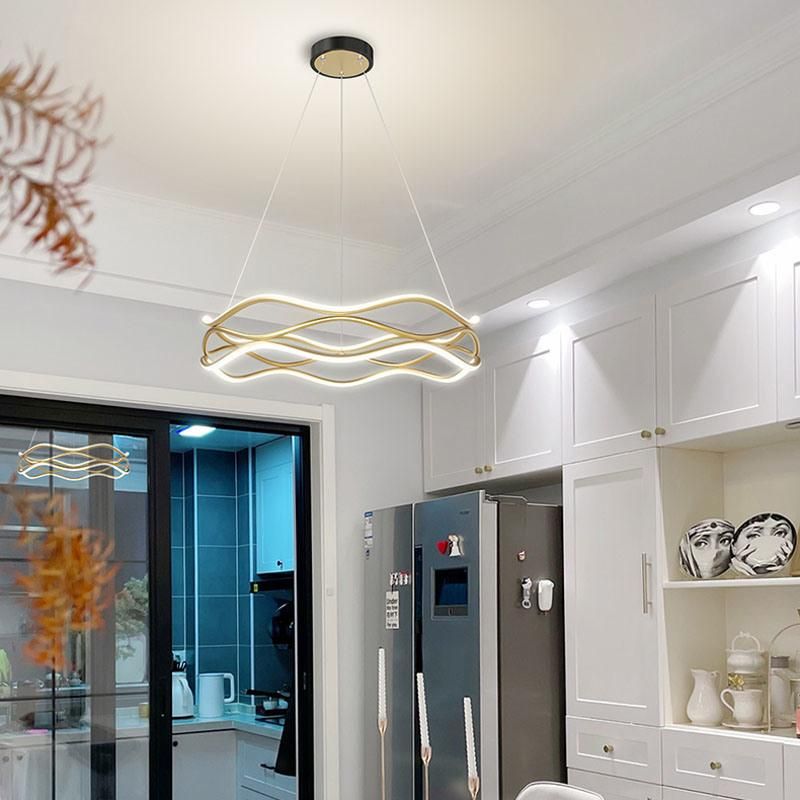 LED Living Room Modern Chandelier Lighting Contracted Nordic Restaurant Pendant Lamp