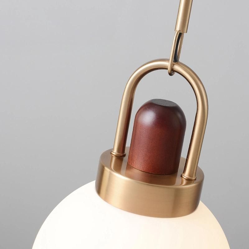 Nordic Ins Bedroom Bedside Chandelier Simple Modern Creative Small Pendant Lamp