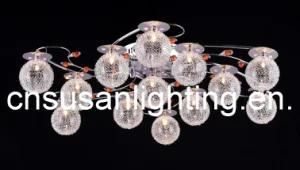 Modern LED Crystal Ceiling Light (MX8224/12+1)