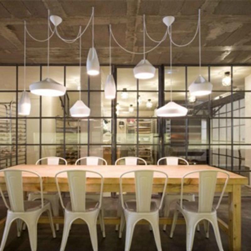 Nordic Black Vintage Industrial Pendant Light Metal Lampshade for Dining Room Bedroom Decoration Pendant Lamp (WH-AP-164)