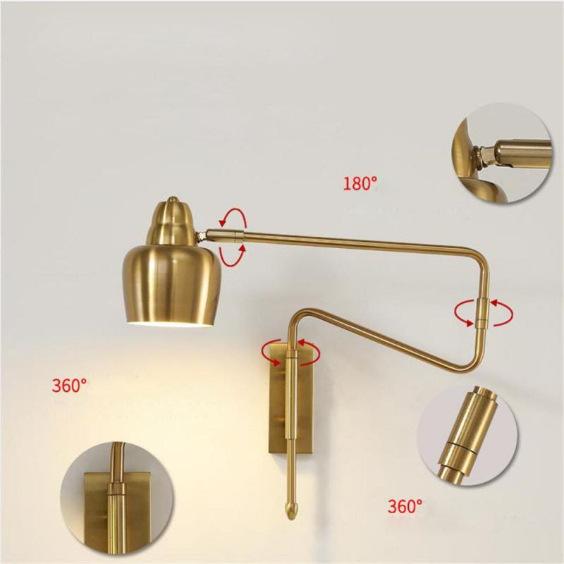 Modern LED Wall Lamps Angle Adjustable Wall Light Fixtures