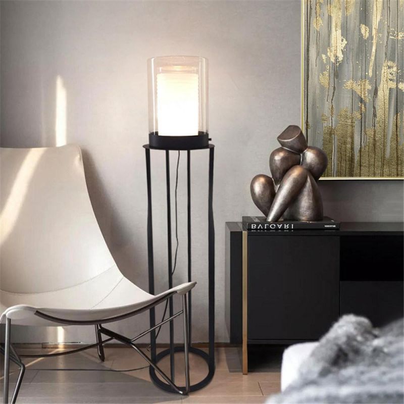 Iron Nordic Luxury Floor Lamp Office Modern Light Black Decorative Standing Floor Lamp