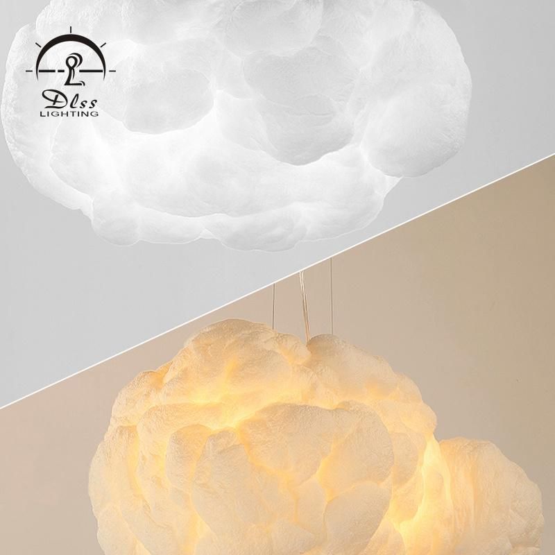 Modern Nordic Pendant Light White Cloud Lamp for Indoor Decoration