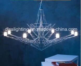 Neoclassical Originality Design Geometry Art Hanging G9 Eiffel Tower Chandelier