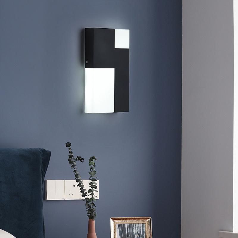 Simple Wall Lamp Modern Bedside Lamp Creative Living Room Corridor Decorative Light