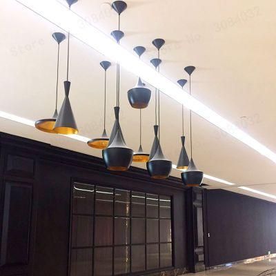 Industrial Pendant Light 3 Pieces/Set Vintage Design Black Metal Loft Lamp Music Nordic Home Pendant Lamp (WH-AP-182)