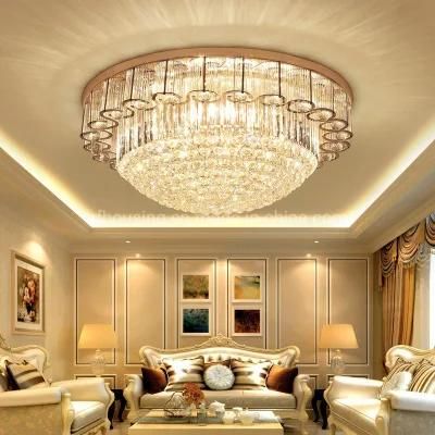 Home Decoration Luxury Crystal LED Ceiling Light Zf-Cl-001