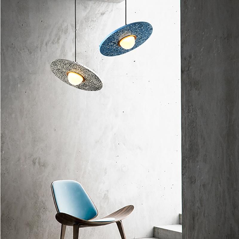 Chandelier Creative Industrial Style Cement Bar Restaurant Single Head Pendant Lamp