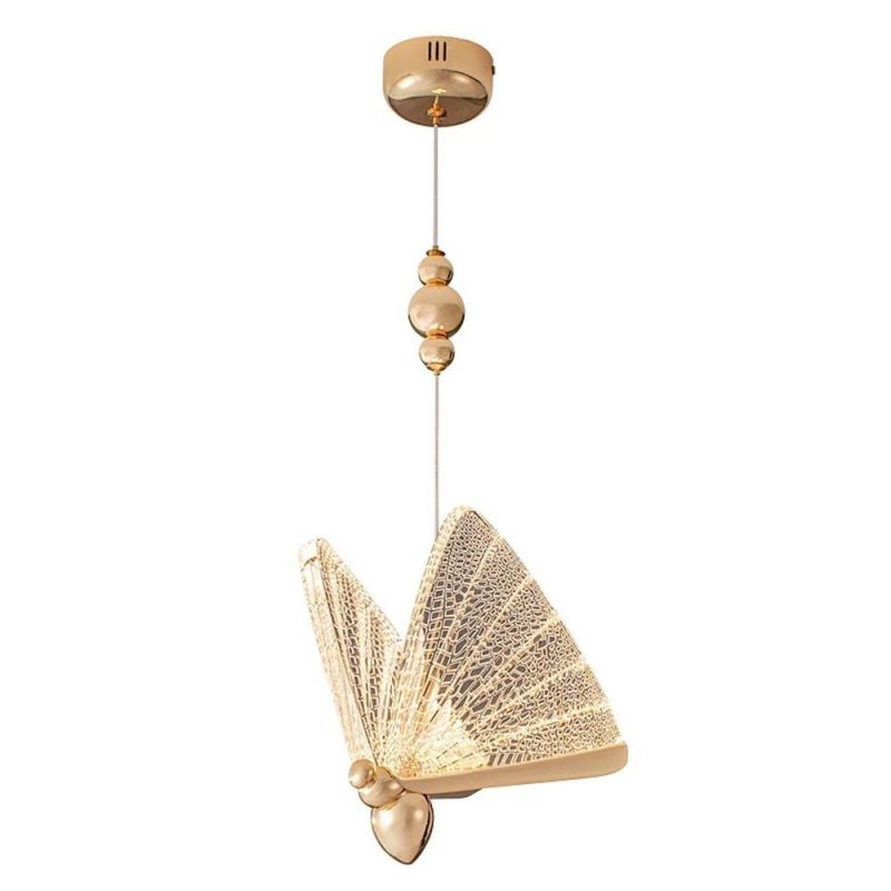 Butterfly Pendant Lights for Bedside Kid′ S Room Winfordo Lighting