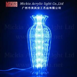 Fashionable Vase-Shape Acrylic LED Night Lamp