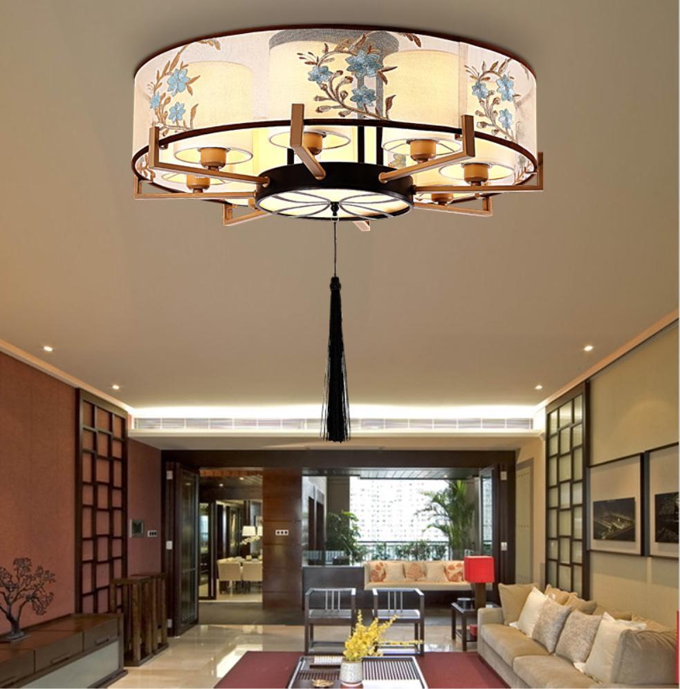 China Factory Round Shape China Style Decoration Lighting Ceiling Pendant Lighting (64W, 96W, 128W)