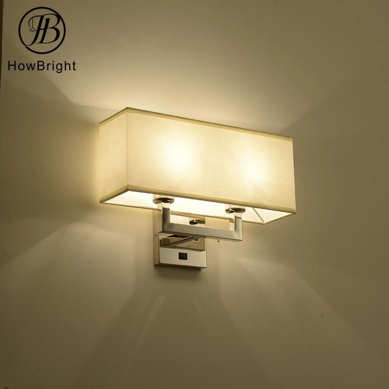 How Bright Modern Wall Lamp Indoor Light Bedroom Hotel Home LED Lighting Wall Mounted Bedside Lamps