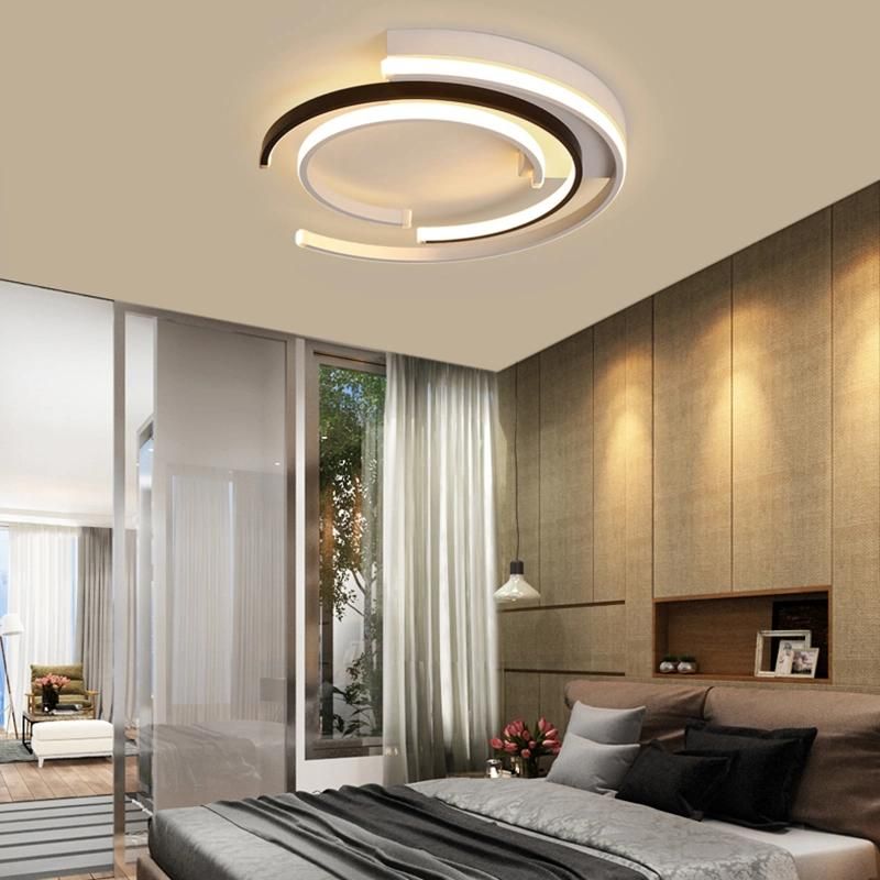 Nordic Simple Modern Bedroom Lamp Warm and Romantic Light Luxury Ceiling Light