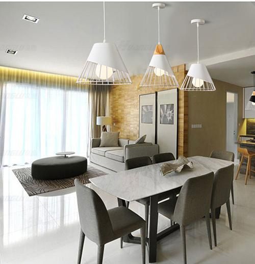 White Color for Hanging Pendant Lamp Decorative
