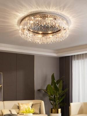 Super Skylite Ceiling Lights for Living Room Indoor Lighting Ceiling Modern Light Metal Lamp Modern Clear Crystal Lamps