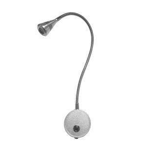 Wall Lamp Above Bed with Cord, Touch Switch, Adjustable Hose.
