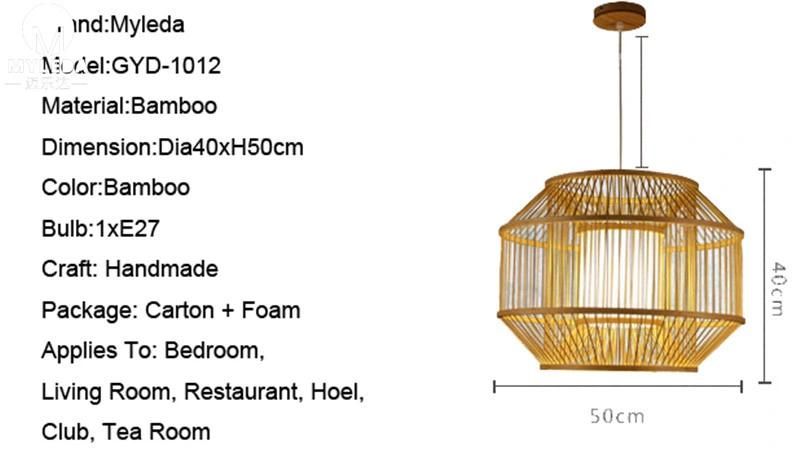 Modern Style Wood Pattern Decoration Pendant Lights for Home, Bar, Living Room, Dining Room