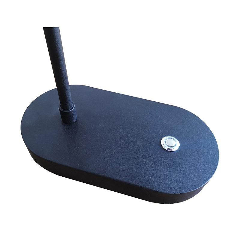 Modern Metal and Fabric Decorative Table Light with Touch Switch