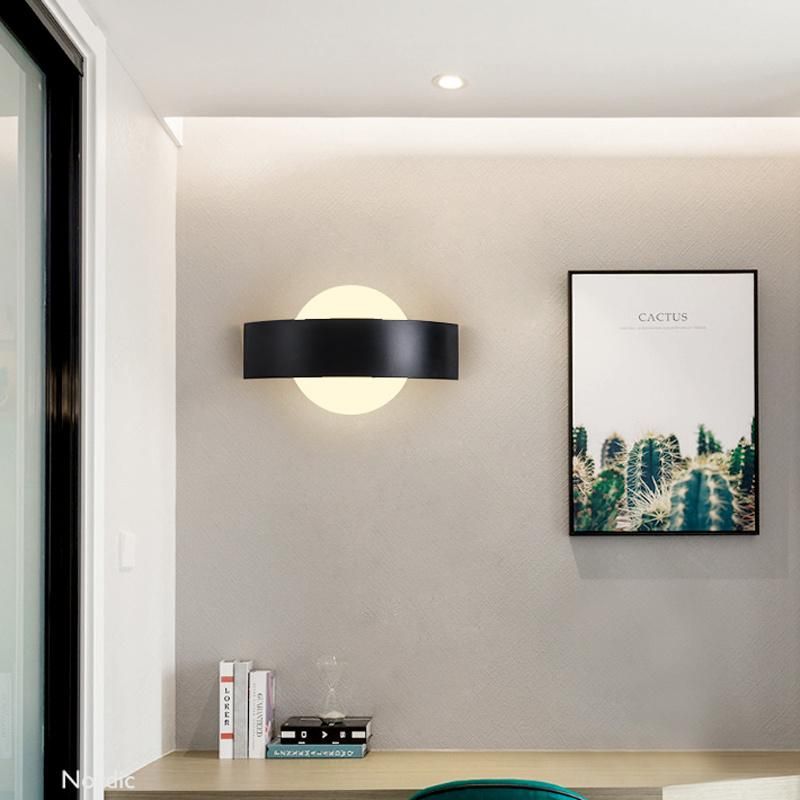 Modern Simple Creative Wall Lamp Bedside Bedroom Corridor LED Decorative Light
