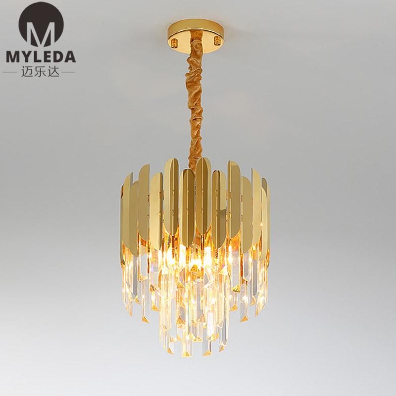 New Design Residential Interior Crystal Pendant Lamp