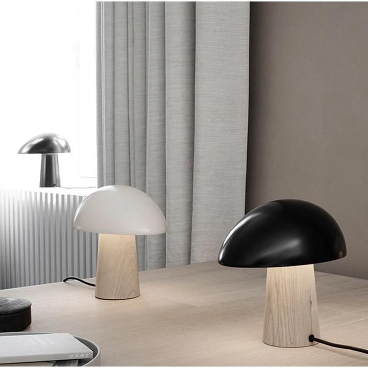 Customize Hotel Resin Mushroom Apartment Home Bedroom Modern Small Table Lamps