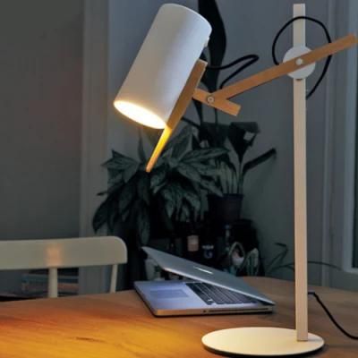 Modern Wooden Table Lamp Adjustable Wood Desk Accent Lamp Modern Floor Lamp (WH-MFL-156)