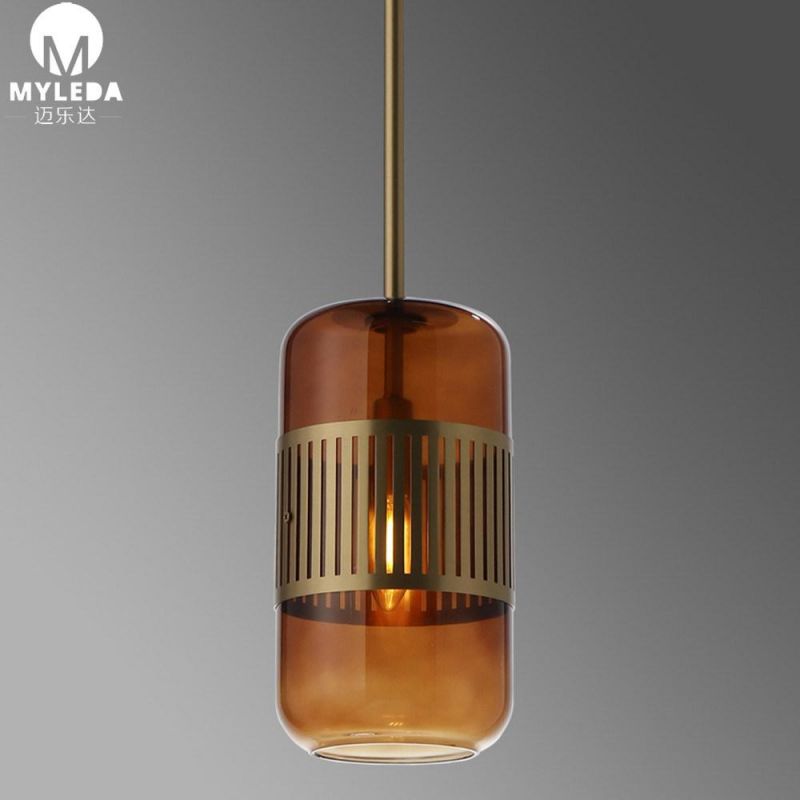 Indoor Decoration Modern Glass LED Pendant Lamp