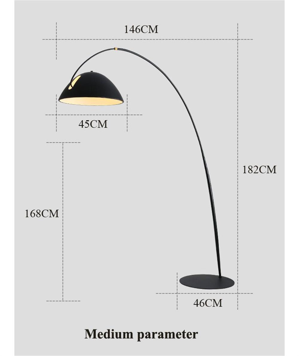 Fishing Lamp Floor Lamp Living Room Sofa Lamp Modern Simple Nordic Creativity Extremely Simple Light Luxury Design Sense Vertical Table Lamp