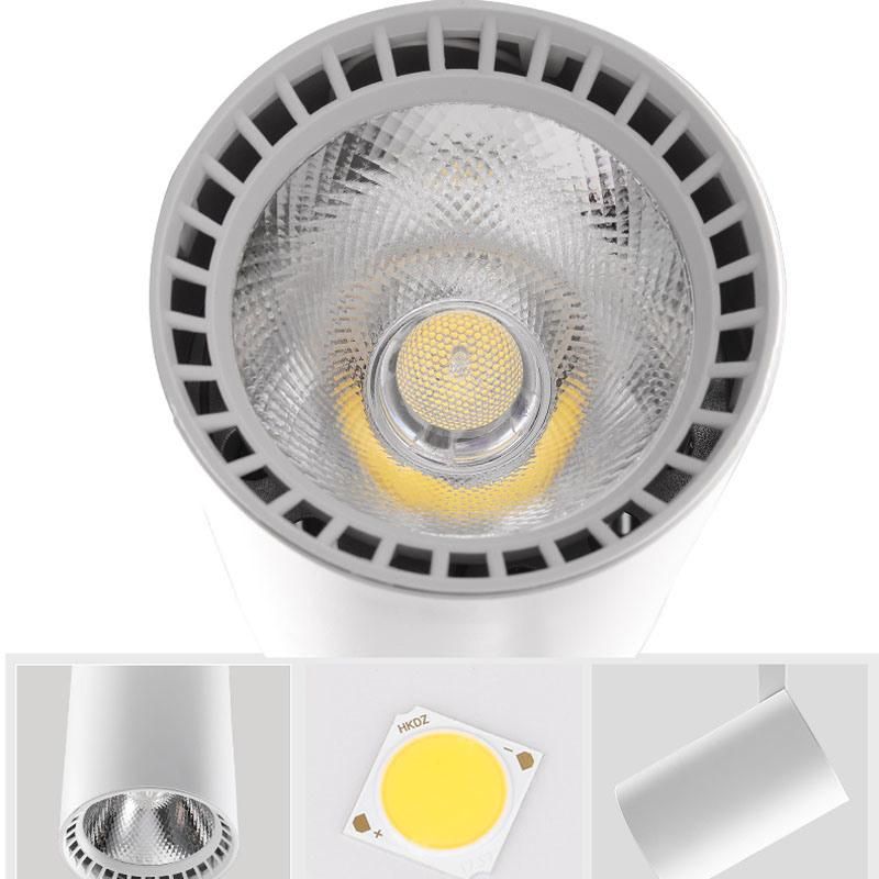 Spotlight LED Track Light Shop Home COB Lamp Background Wall Downlight