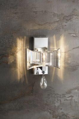 Decorative Clear Crystal Wall Light with G9 Socket for Hotel Project (MB-11892)